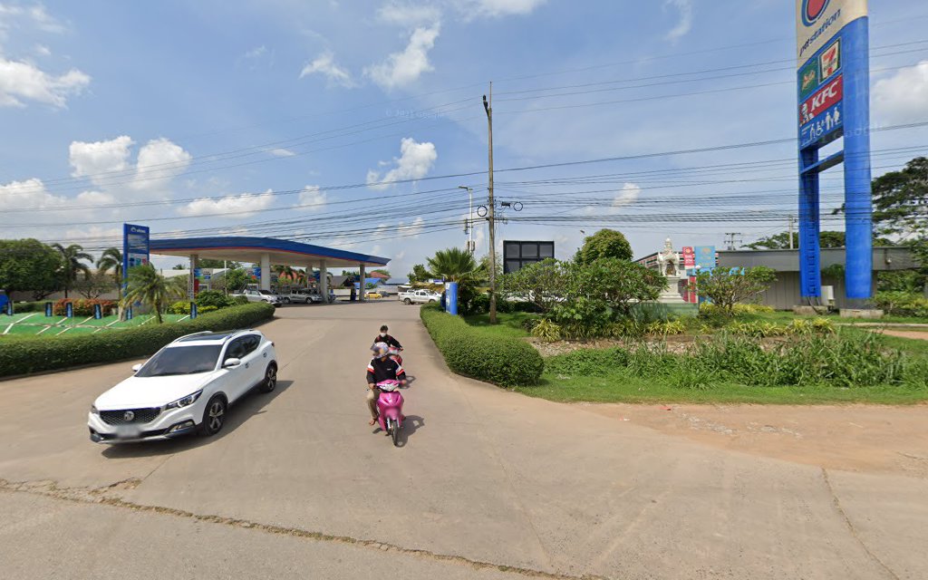 ATM ธนาคารกรุงไทย ปั๊ม ปตท.รุ่งเรืองวังสะพุงปิโตรเลียม: ตู้เอทีเอ็มของธนาคารกรุงไทยที่เลยอำเภอวังสะพุง
